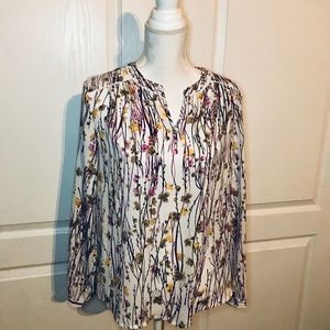 Liz Claiborne Pop Over Blouse